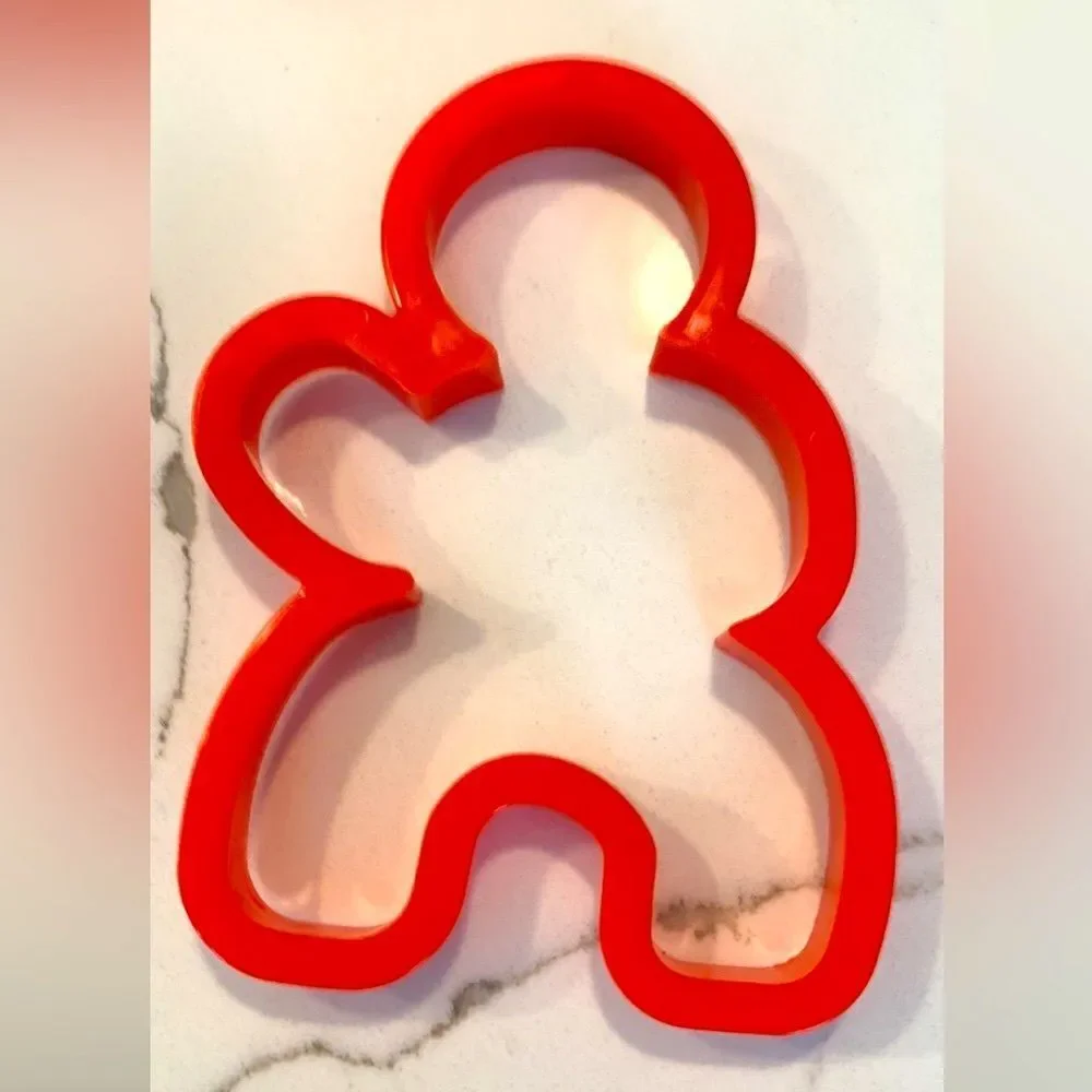 Red NINJA KARATE COOKIE Cutters Set of 4 Holiday Baking Martial Arts